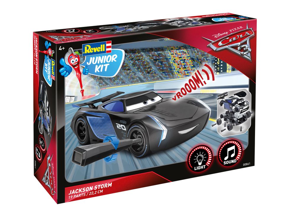 REVELL 00861 Cars 3 Lackson storm CON LUCI E SUONI